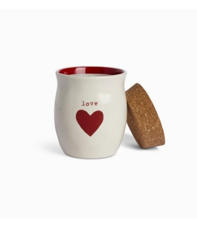 Love Heart Candle Small