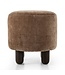 Four Hands Zena Ottoman Altair Mushroom