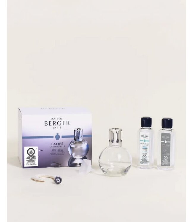 Maison Berger Essential Round Fragrance Lamp Gift Set - So Neutral & Ocean Breeze