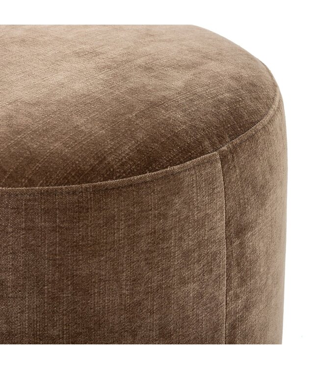 Four Hands Zena Ottoman Altair Mushroom