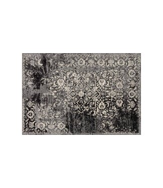 Loloi Rugs Emory Collection Black/Ivory (EB-01)