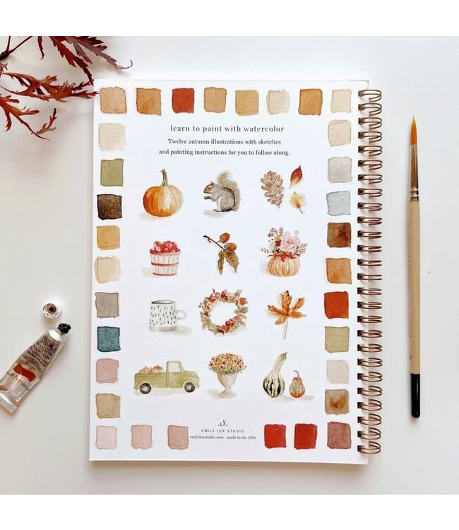Emily Lex Studio Autumn Watercolor Workbook