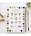 Bouquet Watercolor Workbook