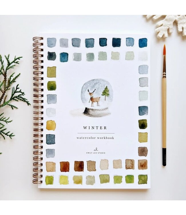 Winter Watercolor Workbook