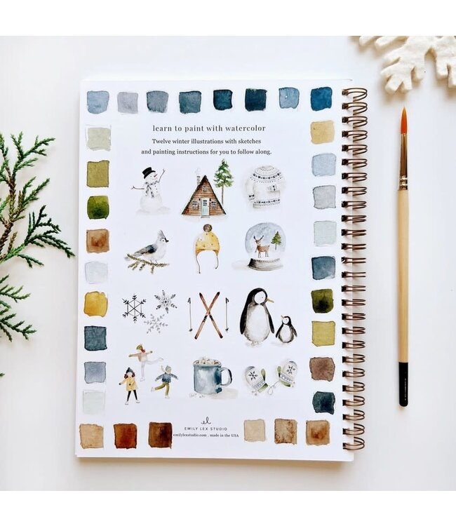 Winter Watercolor Workbook