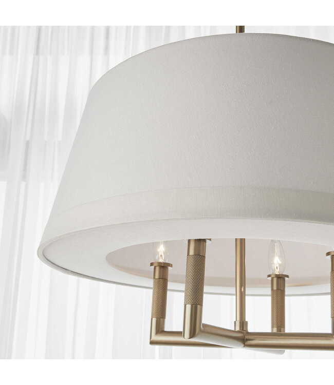 Uttermost Knurl 4 Light Pendant