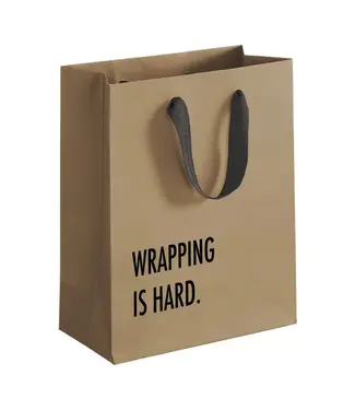 Wrapping Is Hard Holiday Gift Bag