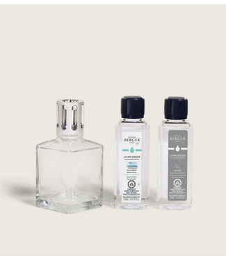 Maison Berger Essential Square Fragrance Lamp Gift Set - So Neutral & Ocean Breeze