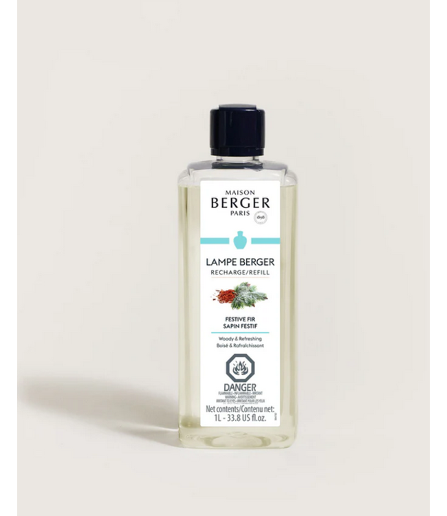 1 Lt Fragrance Lamp Refill - Festive Fir