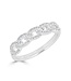 Simply Elegant Boutique MQ Shaped Stackable Band 14Kt - 0.20Ctw
