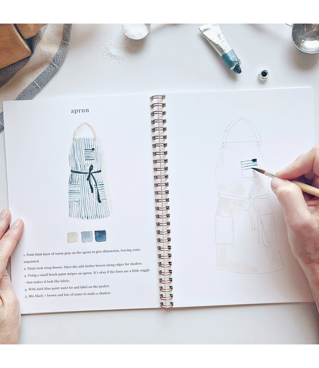 Emily Lex Studio Baking Watercolor Workbook