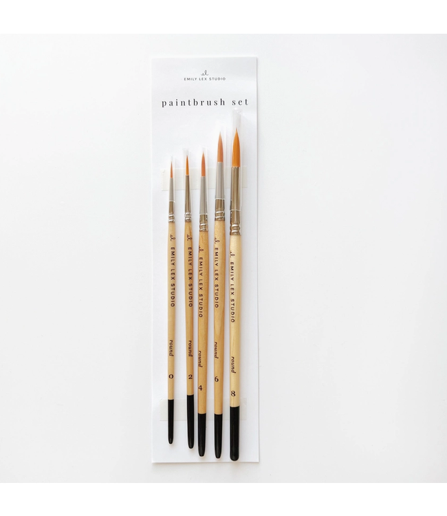 Emily Lex Studio Watercolor Paintbrush Set
