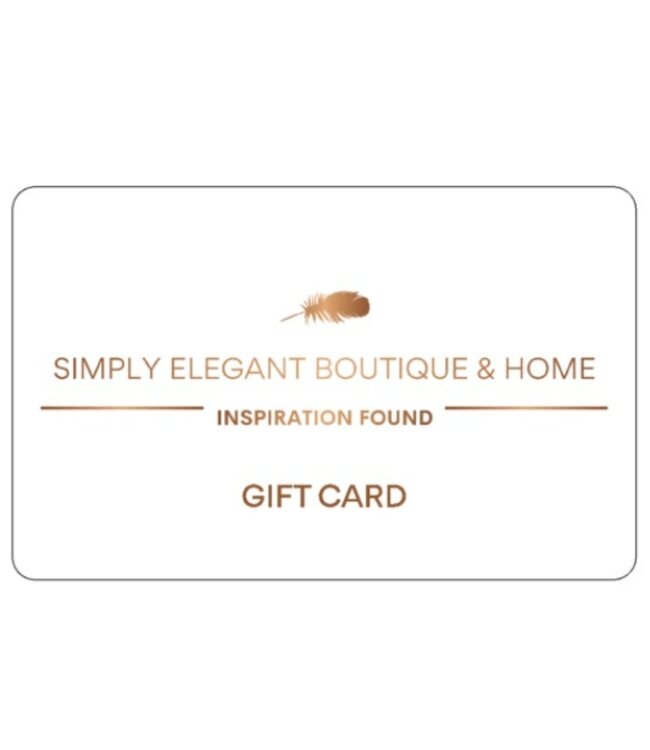 Simply Elegant Boutique SEB $25 Gift Card