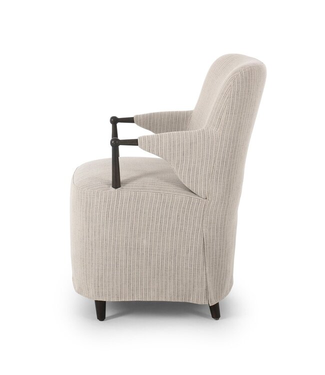 Four Hands Brently Dining Chair Laine Navy