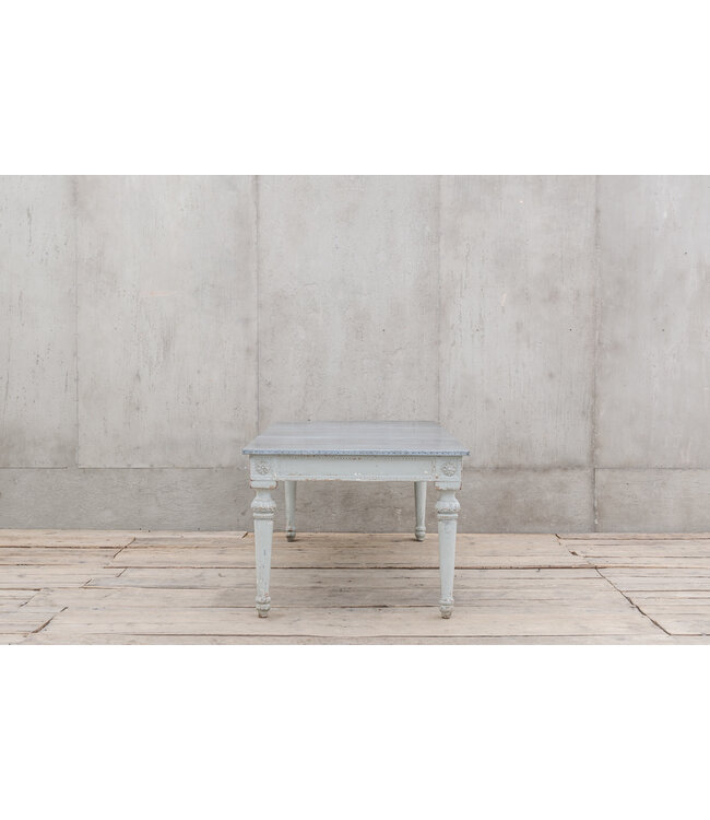 Fancy Zinc Top Table 111"