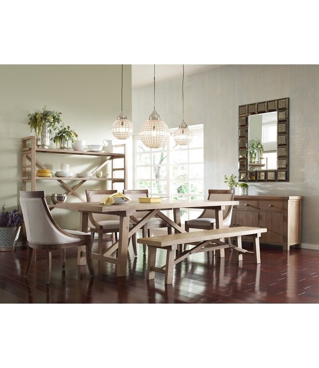 Toscana Large Bookshelf - Sundried Wheat