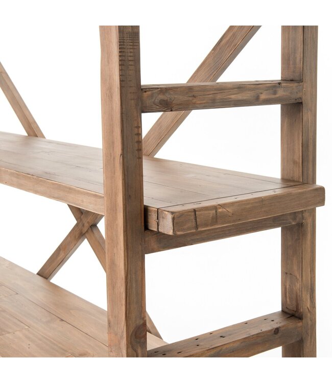 Toscana Large Bookshelf - Sundried Wheat