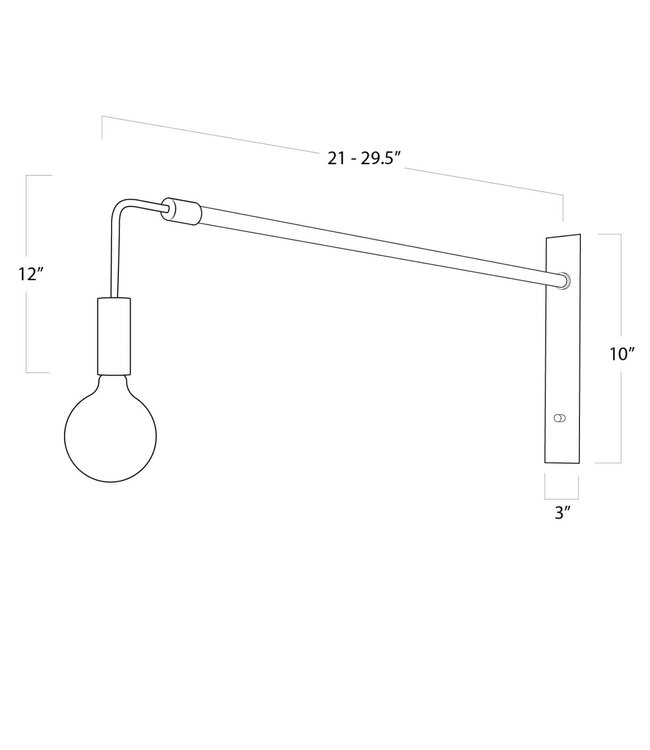 Regina Andrew Resident Small Sconce