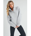 Funnel Neck Half Zip Pullover