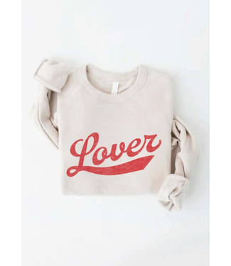 Lover Sweatshirt White Heather