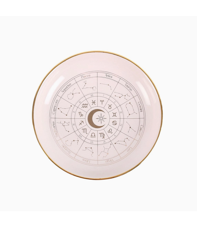 Offwhite Astrology Wheel Trinket Dish