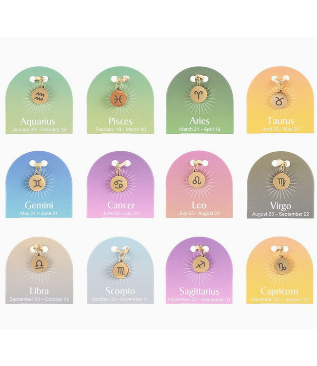 Gold Tone Zodiac Charm