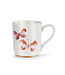 Pink Duo Butterfly Mug w/ Gold Trim