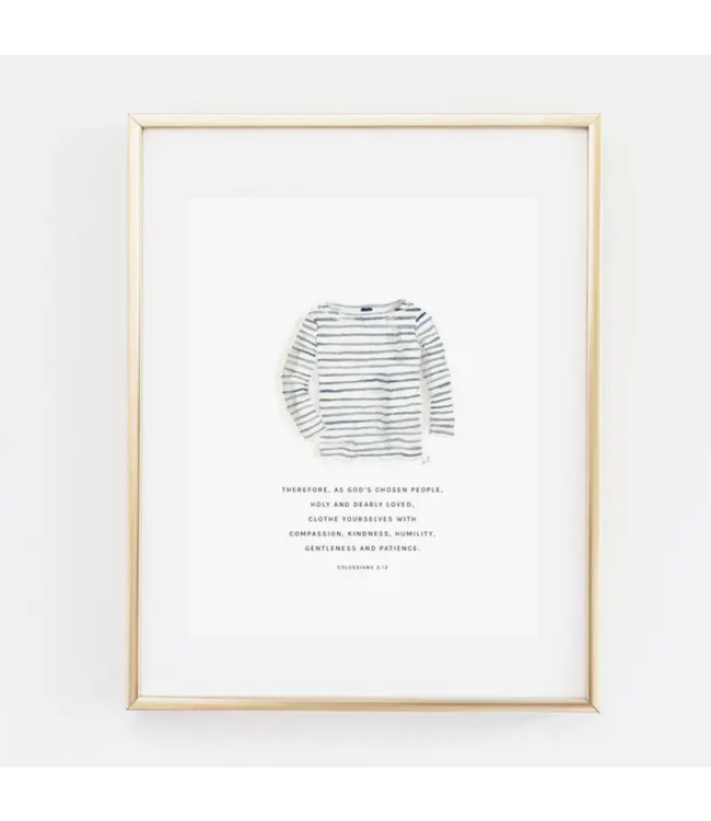 Emily Lex Studio Colossians 3:12 Shirt Scripture Print 8 x 10