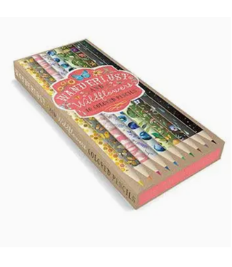 Wanderlust and Wildflowers Colored Pencils Set/10