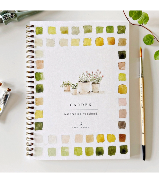 Emily Lex Studio Garden Watercolor Workbook