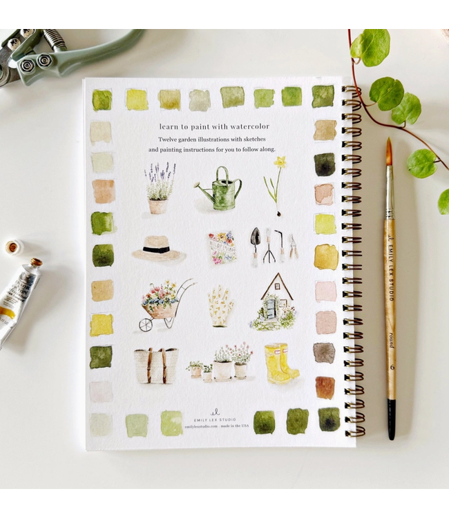 Emily Lex Studio Garden Watercolor Workbook