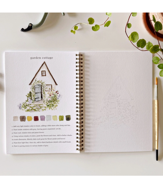 Emily Lex Studio Garden Watercolor Workbook