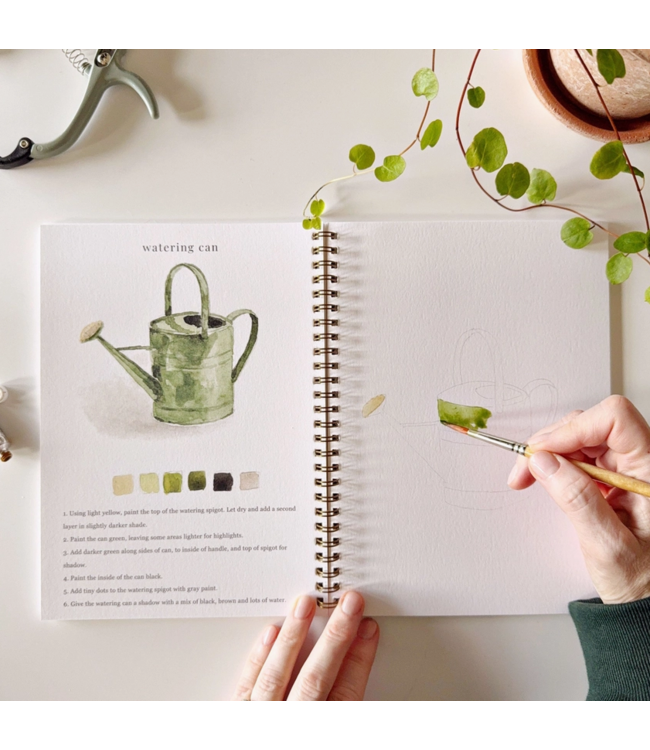 Emily Lex Studio Garden Watercolor Workbook