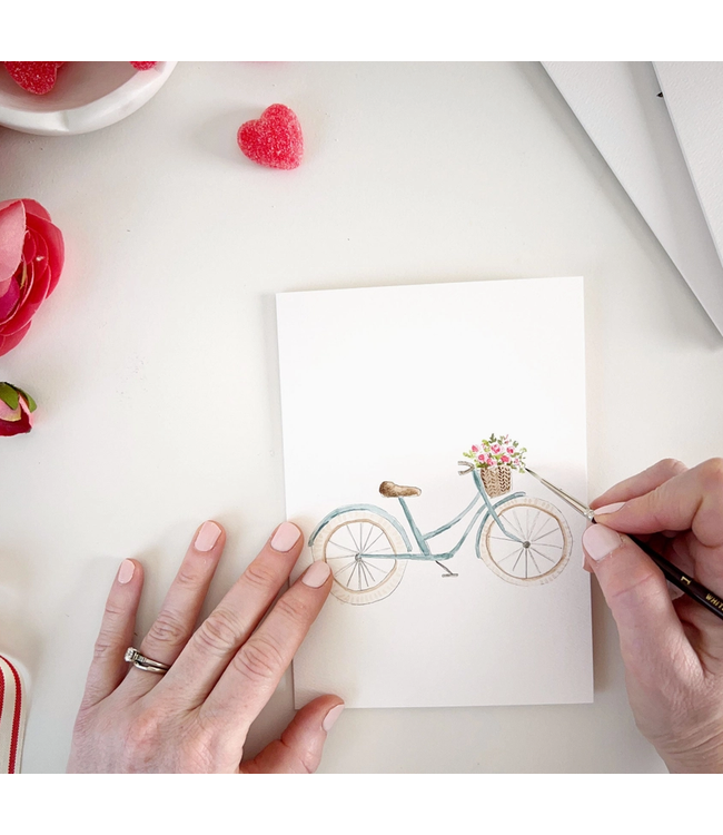 Emily Lex Studio Love Sweet Love Paintable Notecards Set/8