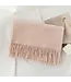 Solid Color Pashmina with Tassels