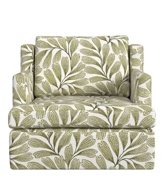 Uttermost Unwind Swivel Chair Hedge Green