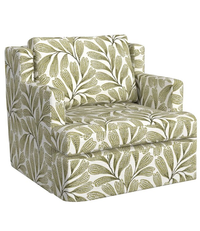 Uttermost Unwind Swivel Chair Hedge Green