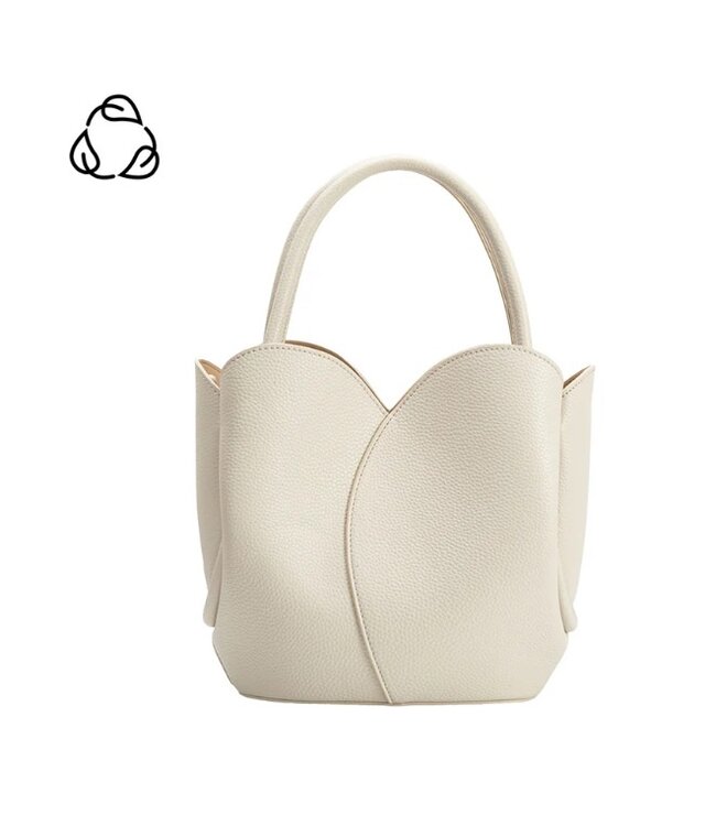 Melie Bianco Tulip Vegan Top Handle Bag