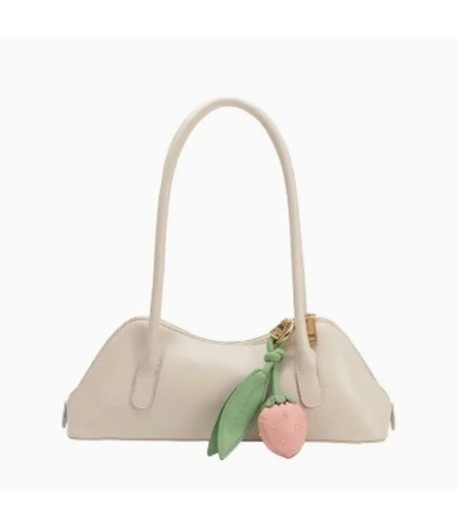 Melie Bianco Strawberry Vegan Bag Charm