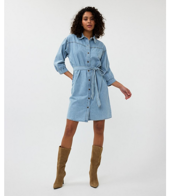 Esqualo Dress Denim Blue