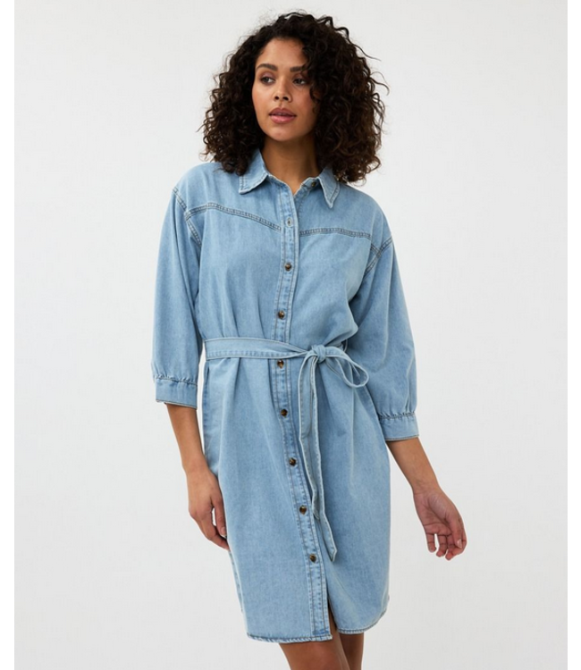 Esqualo Dress Denim Blue