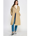 Double Breasted Trench Coat Khaki