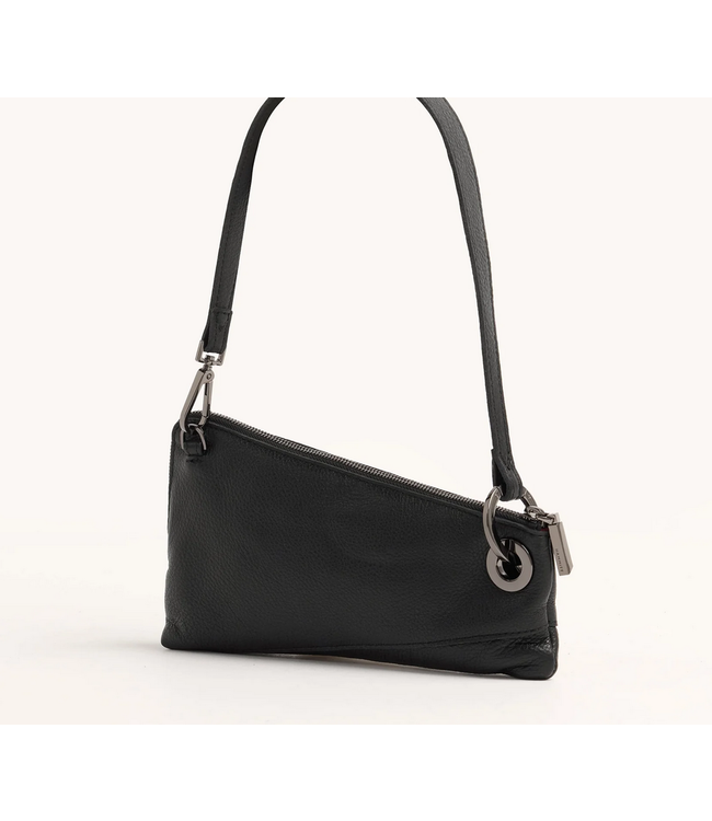 Hammitt Nash Pochette Handbag Black GM