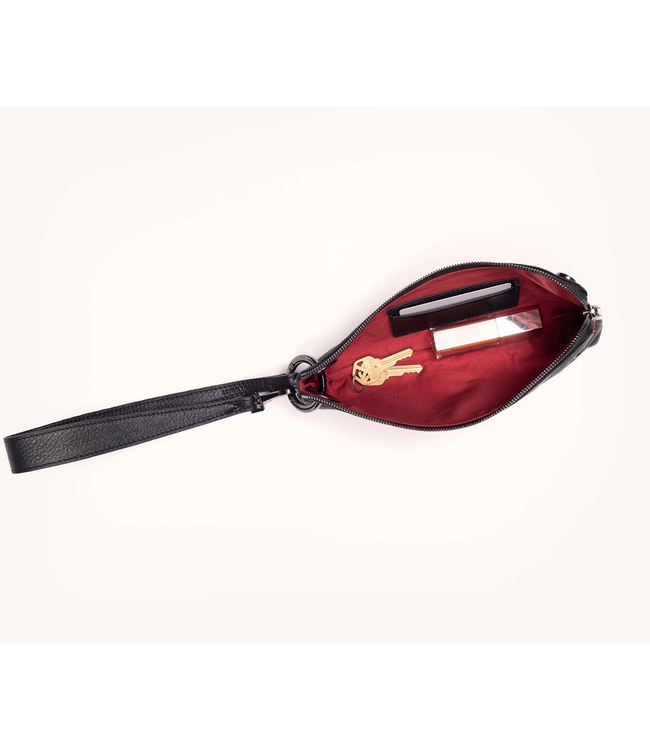 Hammitt Nash Pochette Handbag Black GM