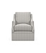 Rowe Furniture by Robin Bruce Kori Swivel Beige Stripe 14665-75