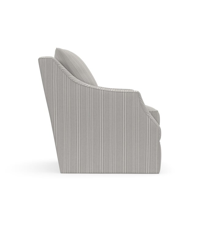 Rowe Furniture by Robin Bruce Kori Swivel Beige Stripe 14665-75