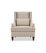 Rowe Furniture by Robin Bruce Tinsley Chair Beige Stripe 20118-60