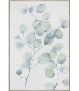 Eucalyptus XV - 24 x 36 Grey Barnwood Frame