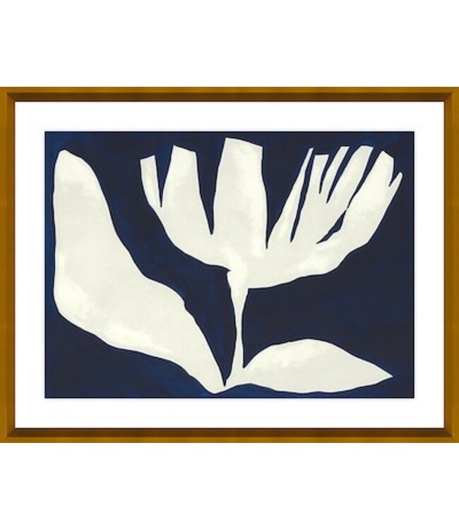 Night Bloom II - 27 x 21 (Glass Frame)