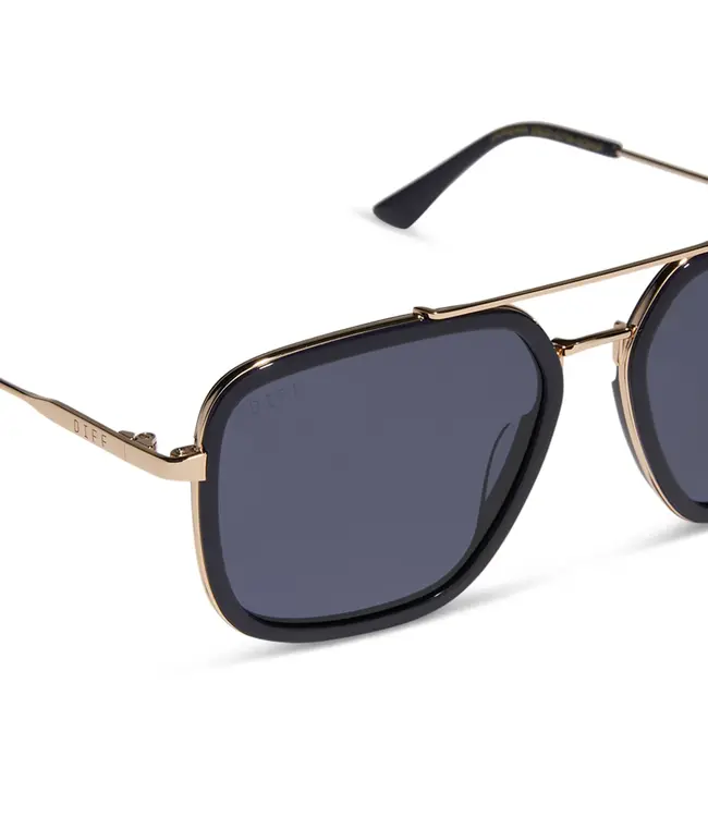 Diff Eyewear Jordan Sunglasses Polarized Royal Temple/Midnight